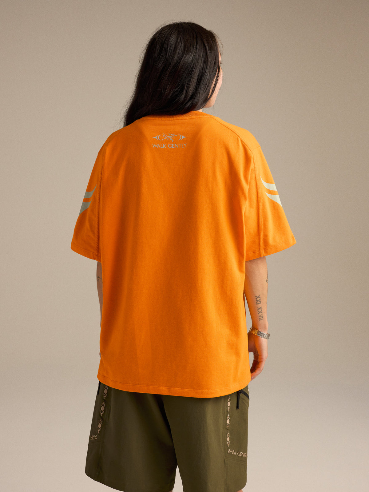 ECM Kragg T-Shirt Walk Gently Blaze Back View