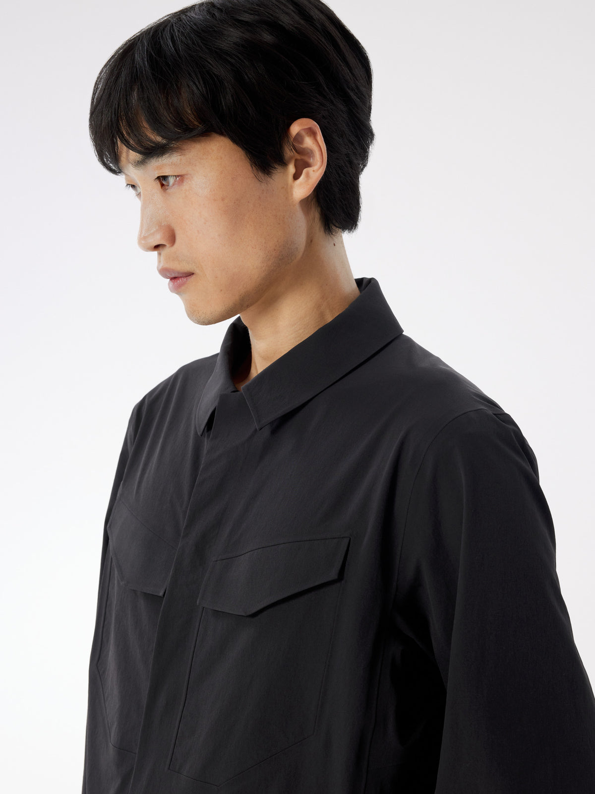 Field Softshell Jacket Black Detail 1