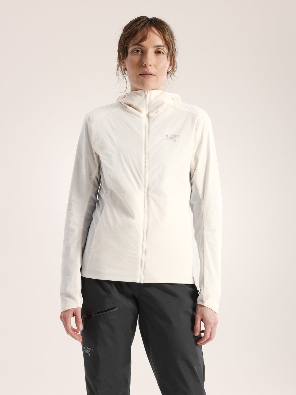 Atom SL Hoody Women's Arctic Silk Front View
