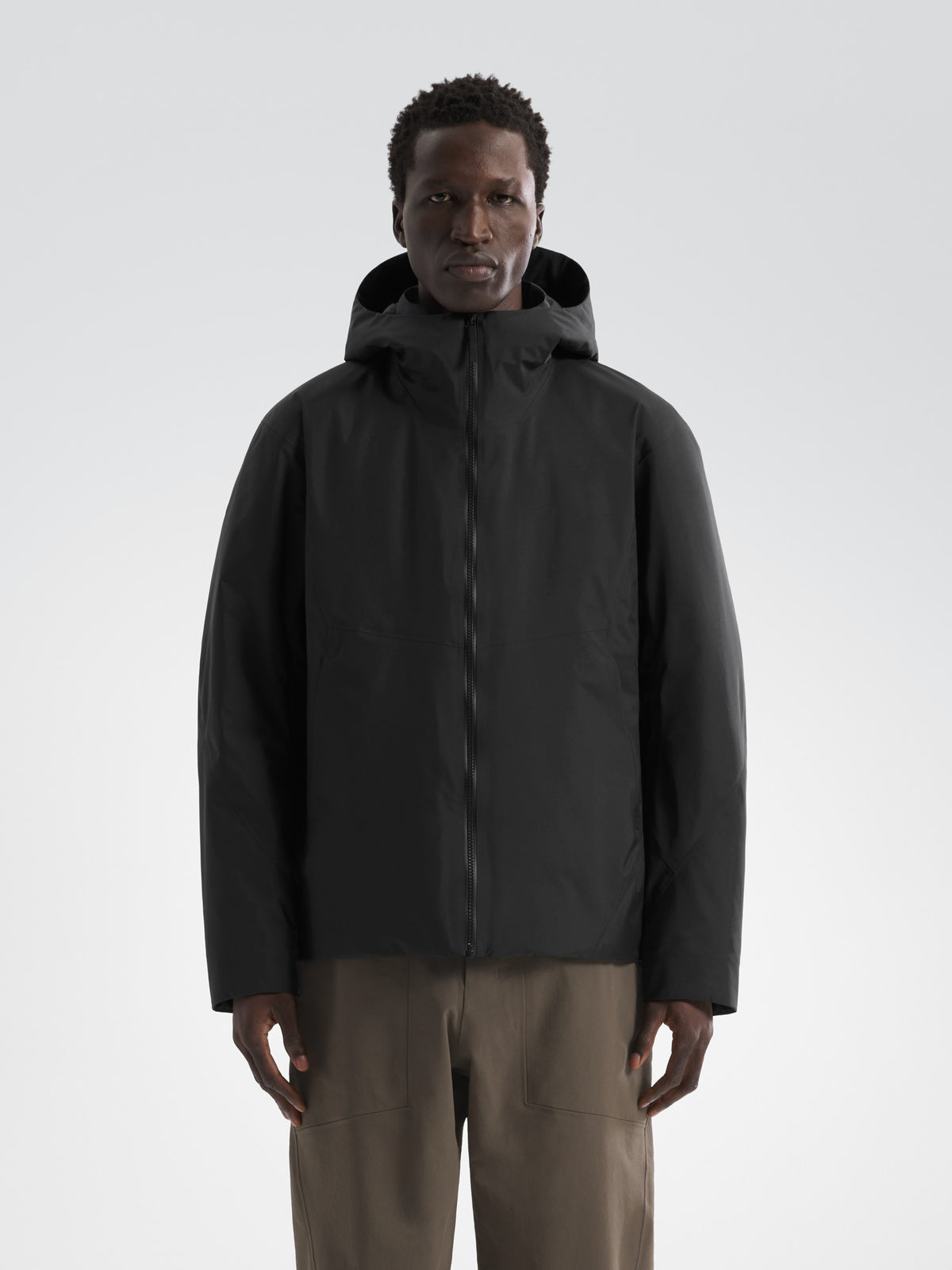 Diode Insulated Jacket Black Front View