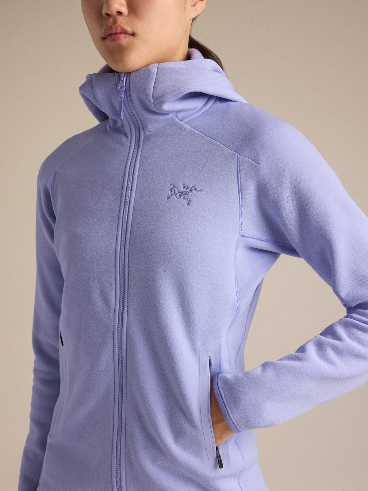Kyanite Hoody Women's Kasumi Fabric Detail
