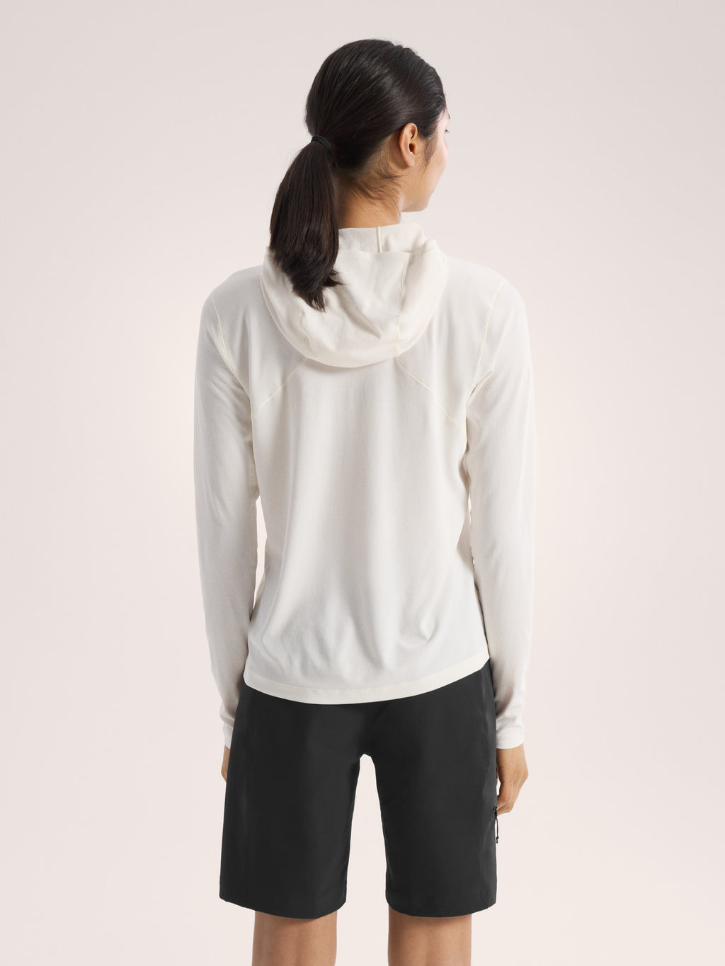 Sunna Hoody Women's Arctic Silk Back View