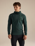 Rho LT Hoody Dark Jade Front View