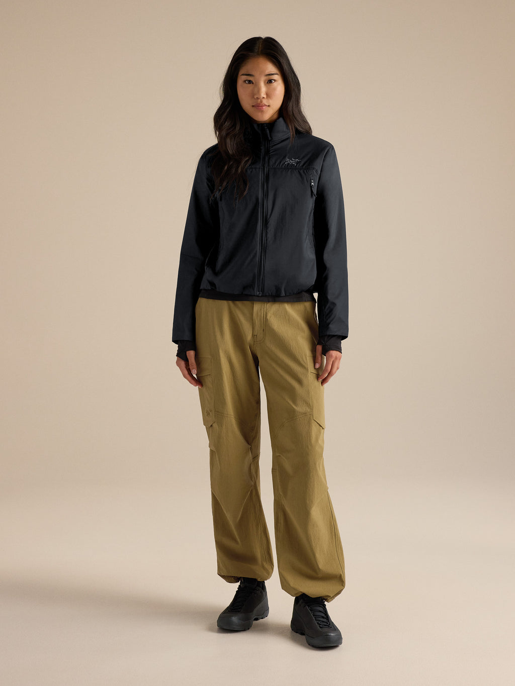 Elec Insulated Jacket Women's Black Full Body