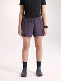 Norvan 2 in 1 Short 5" Women's Moondrop Front View
