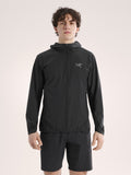 Incendo Hybrid Hoody Black Front View