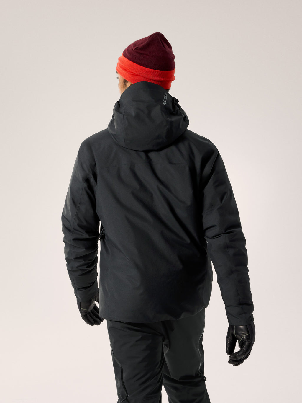 Macai Jacket Black Back View