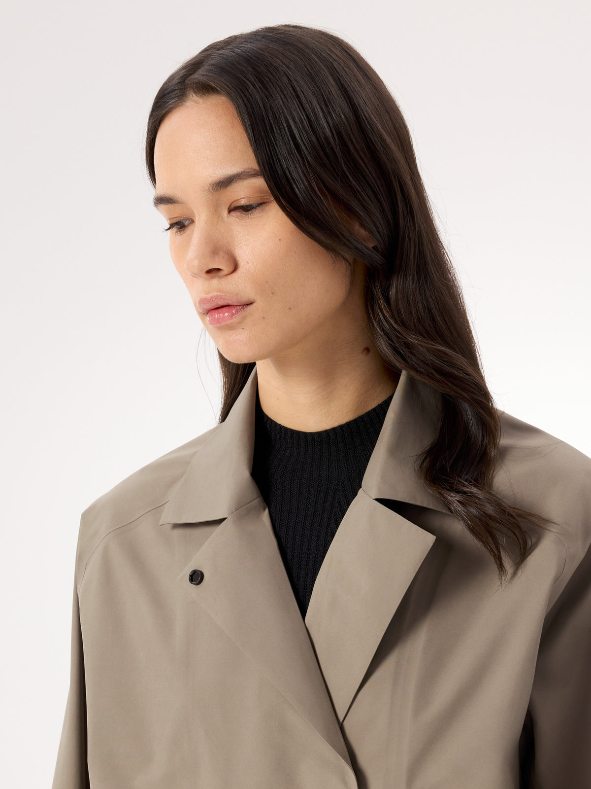 Nitra Trench Coat Women's Lt Gnosis Detail 2