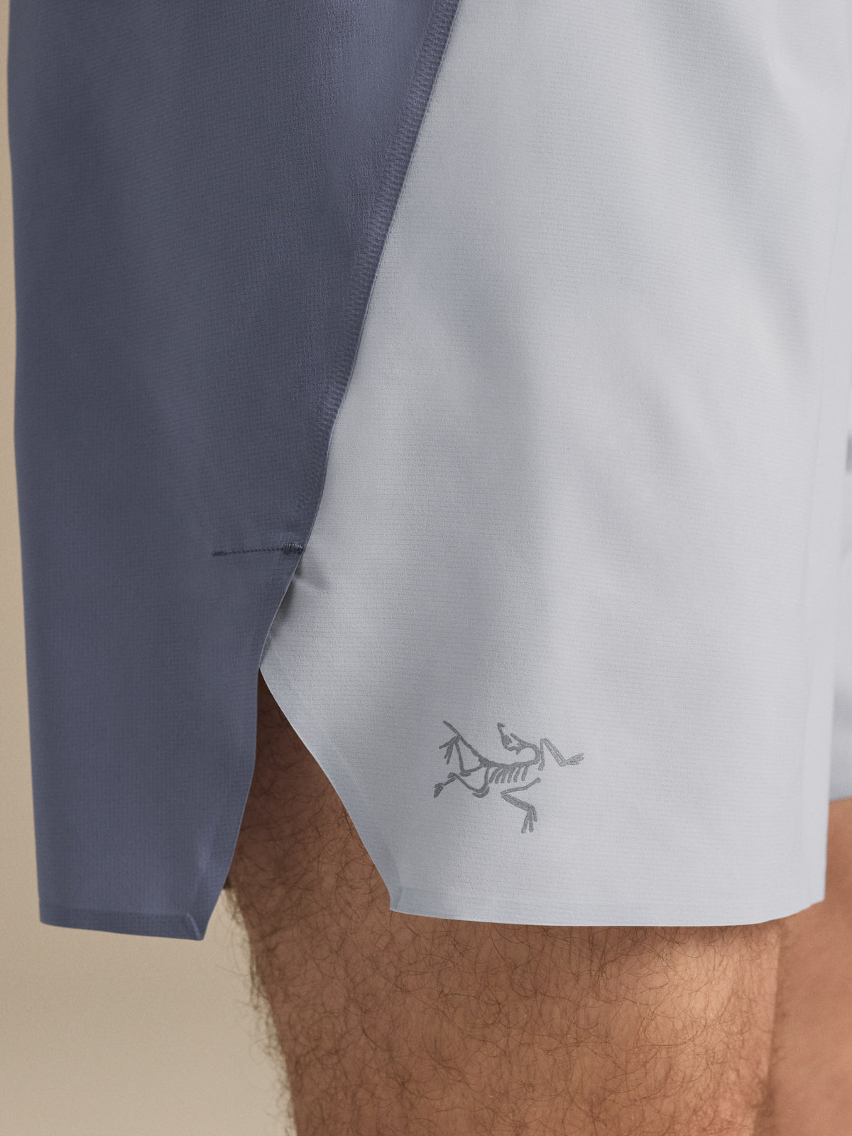 Norvan Liner Short 7" Solitude / Stratus Fabric Detail