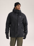 Beta Insulated Jacket Black Front View