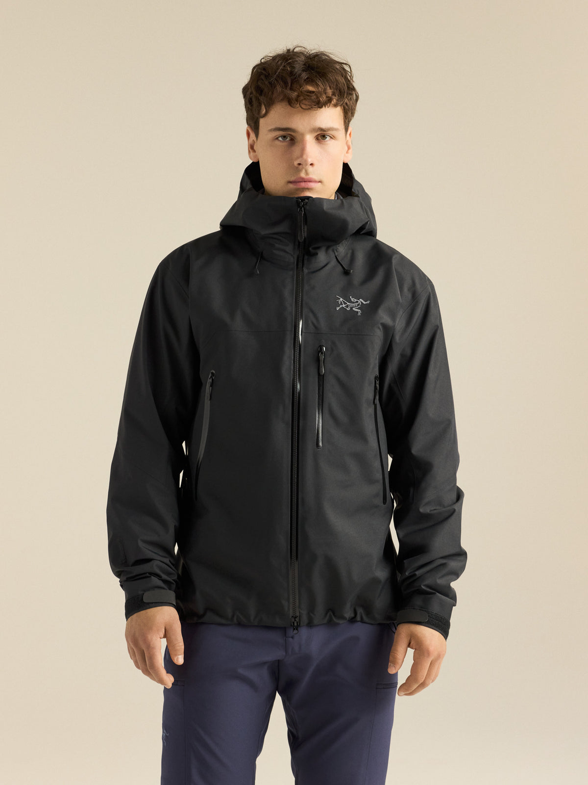 Beta SV Jacket Black Front View