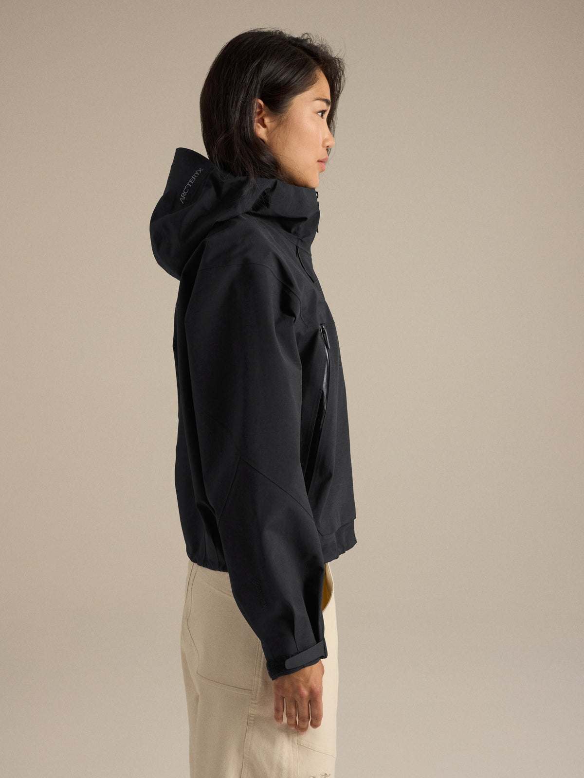Altira Cropped Jacket Women's Black Side View
