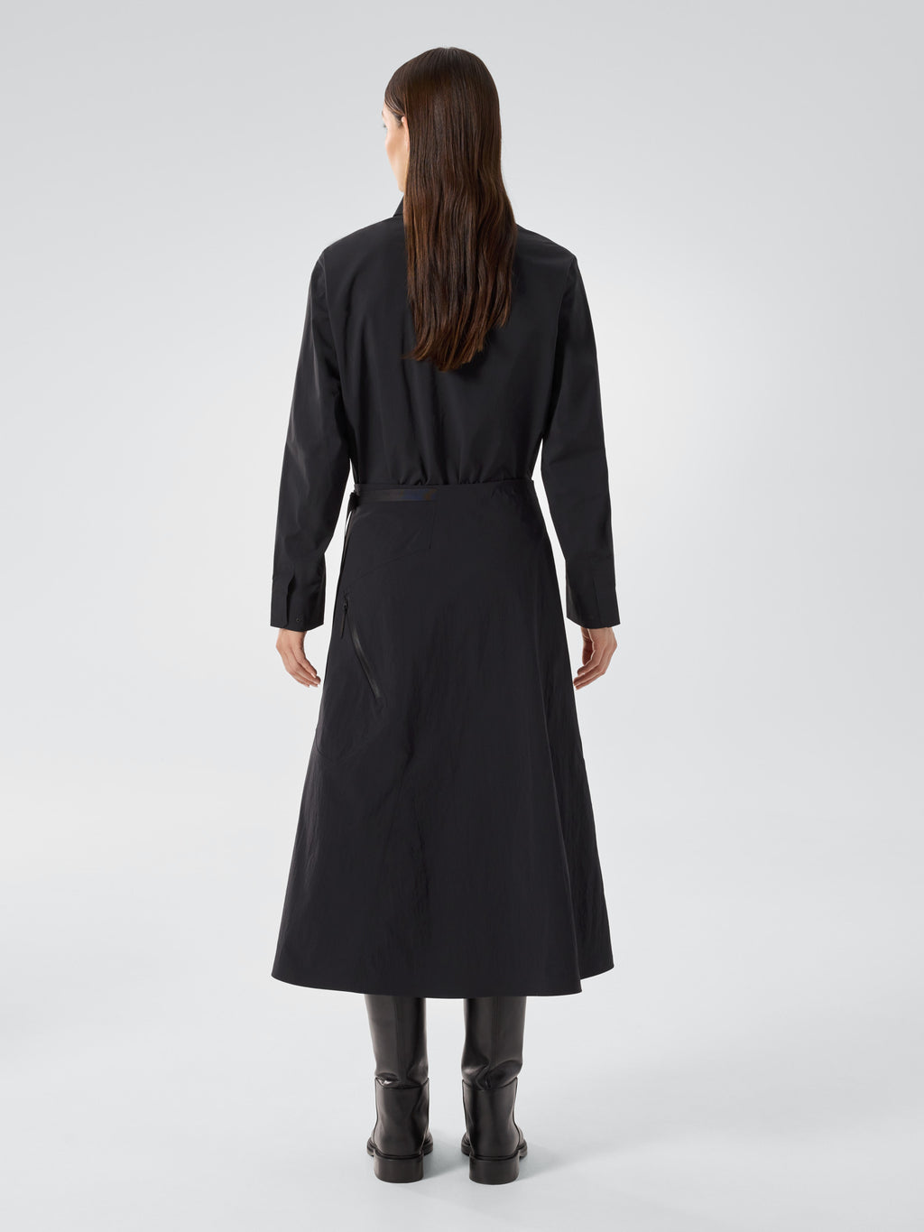 Lota Skirt Women's Black Back View
