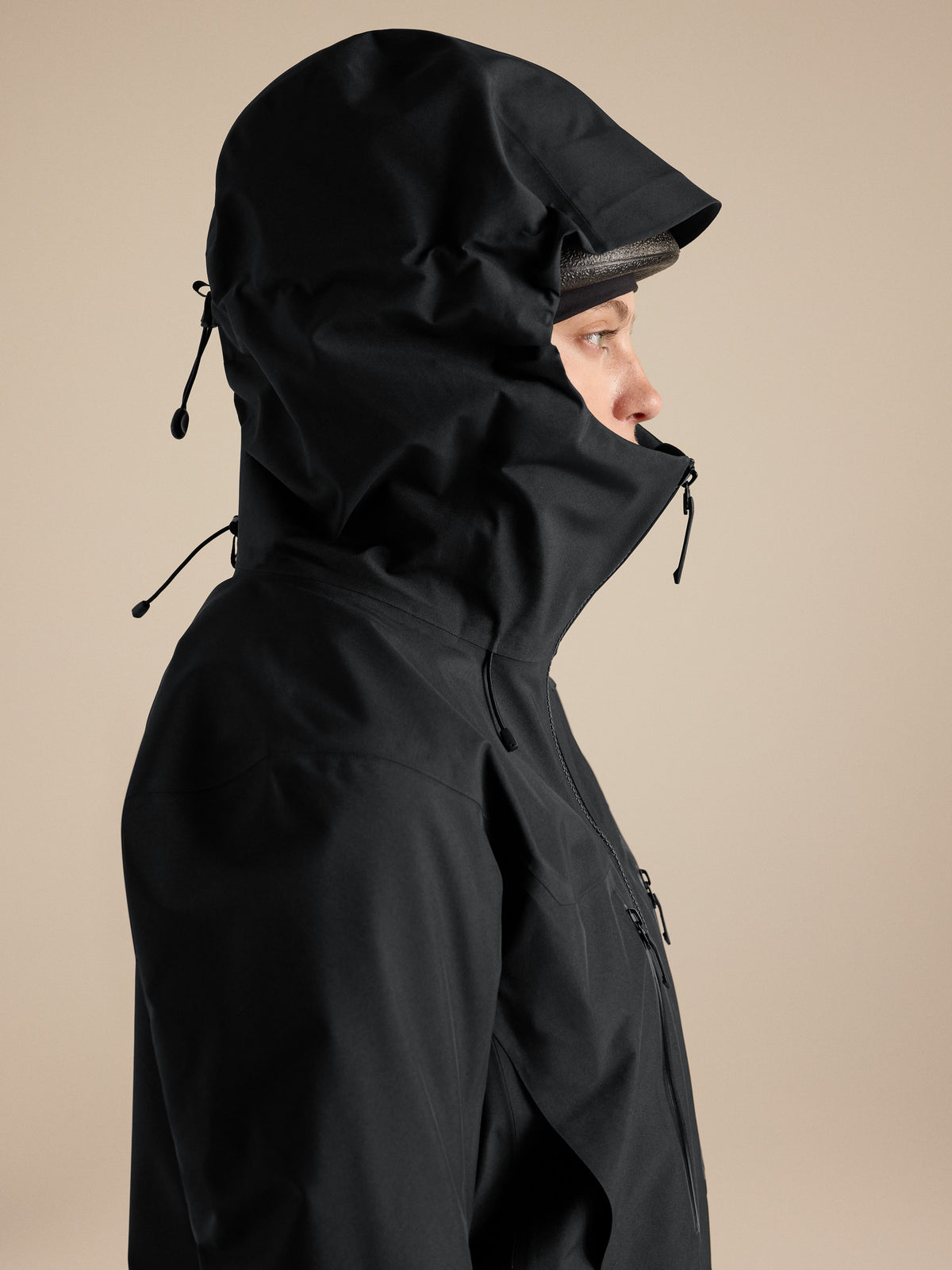 Alpha SV Jacket Women's Black Hood