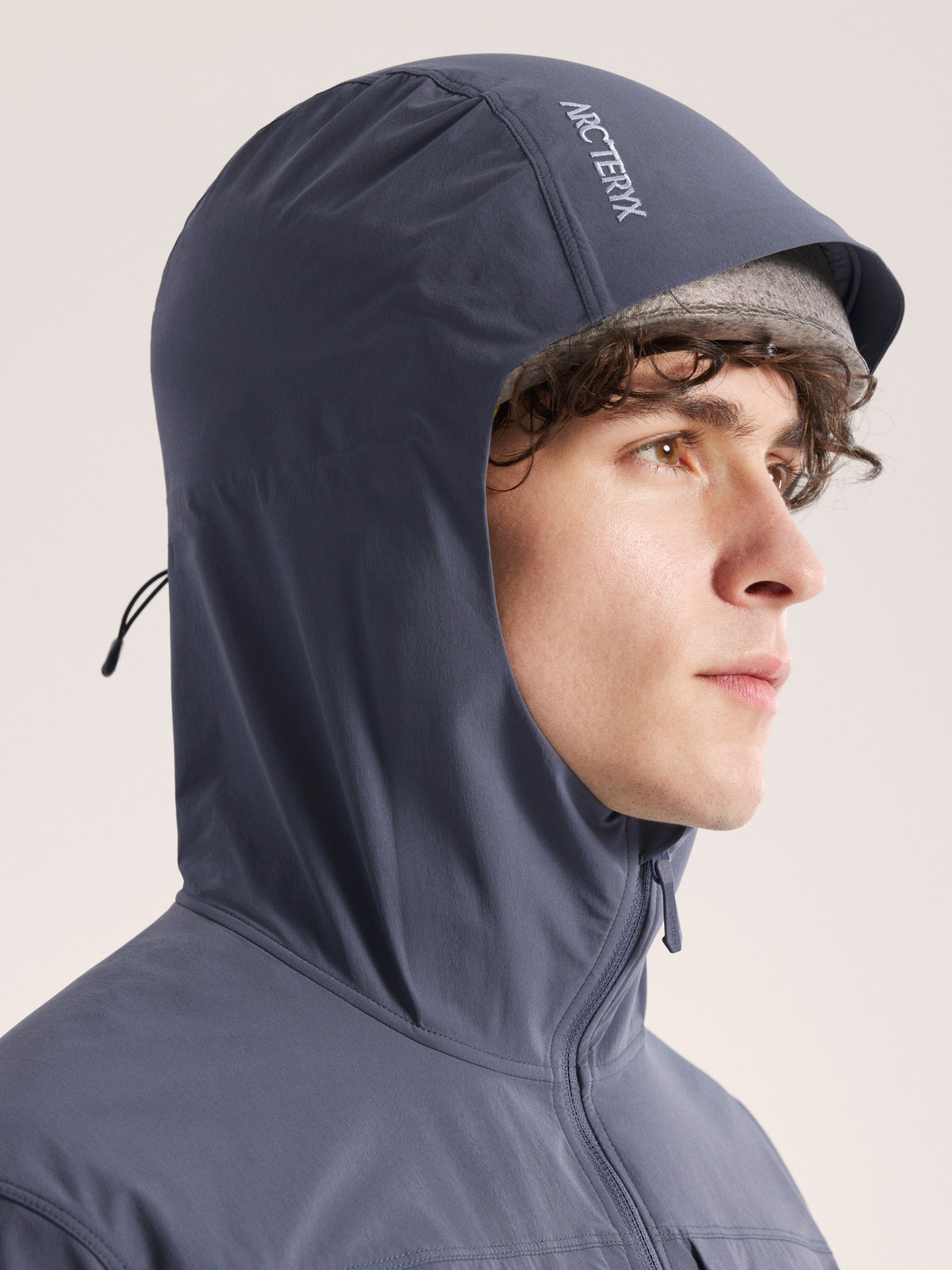 Gamma Lightweight Hoody Dk Stratus Hood