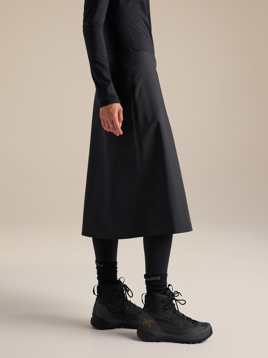 Beta SL Skirt Women's Black Side View