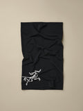 Satoro Merino Neck Gaiter Black / Arctic Silk Front