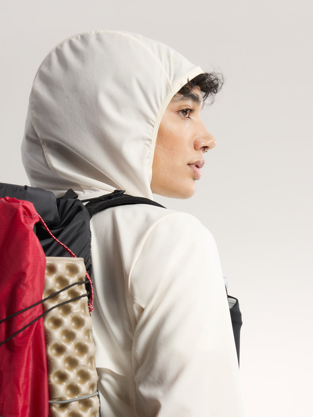 Sima Pullover Women's Arctic Silk Hood
