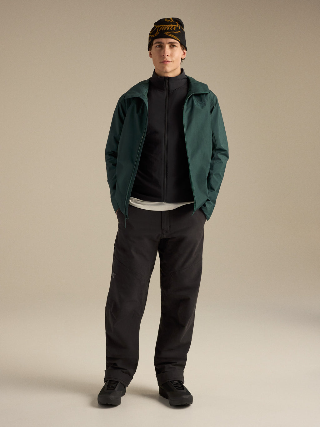 Solano Hoody Dark Jade Detail 1