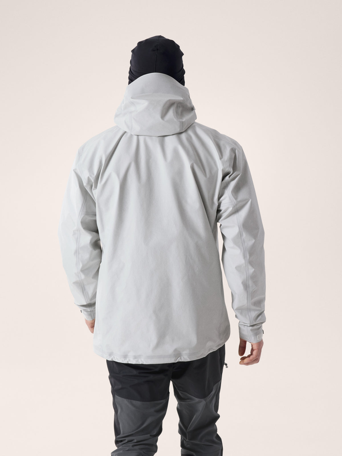 Alpha SL Jacket Arctic Silk / Black Back View