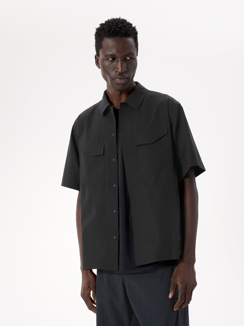 Field Shirt SS Black Layering