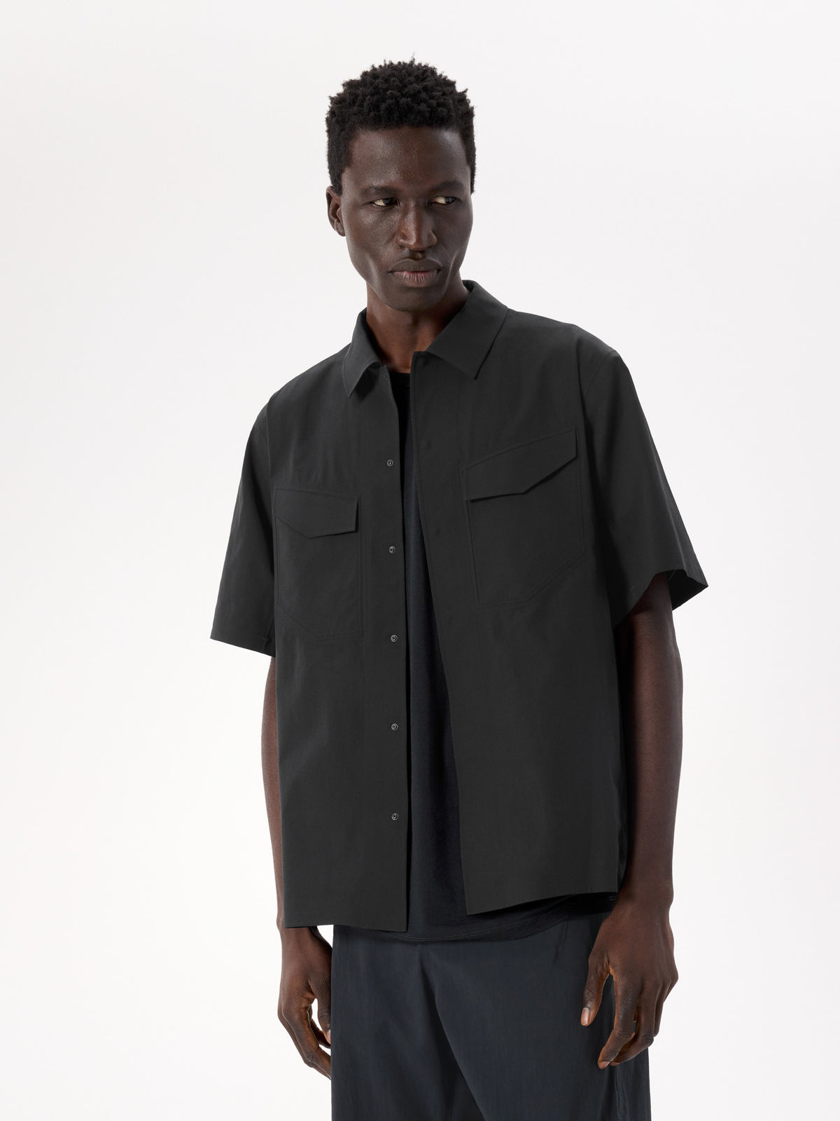 Field Shirt SS Black Layering