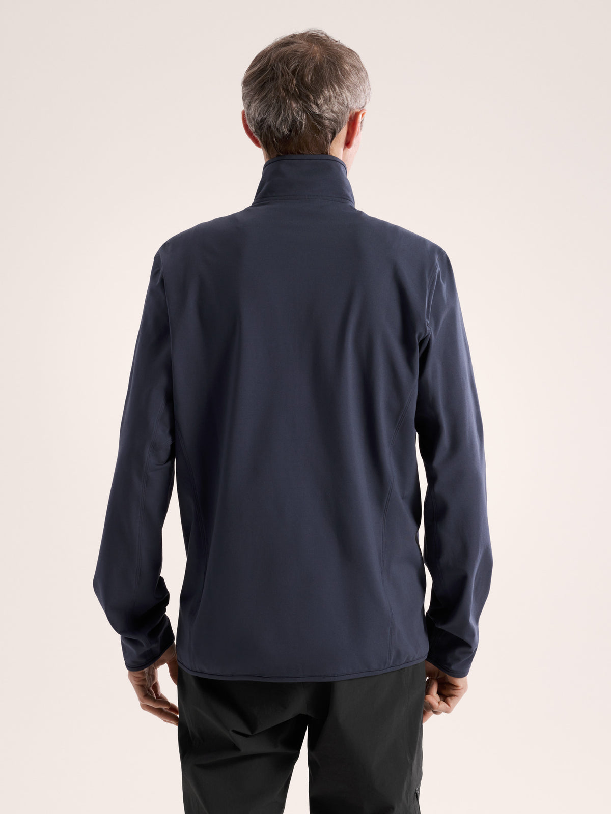 Kyanite Lightweight Jacket Black Sapphire Back View
