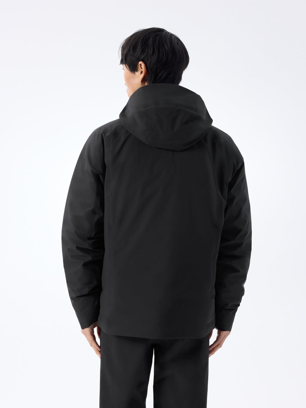 Altus Down Jacket Black Back View