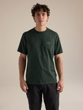 Kragg SL Cotton Shirt SS Dark Jade Front View