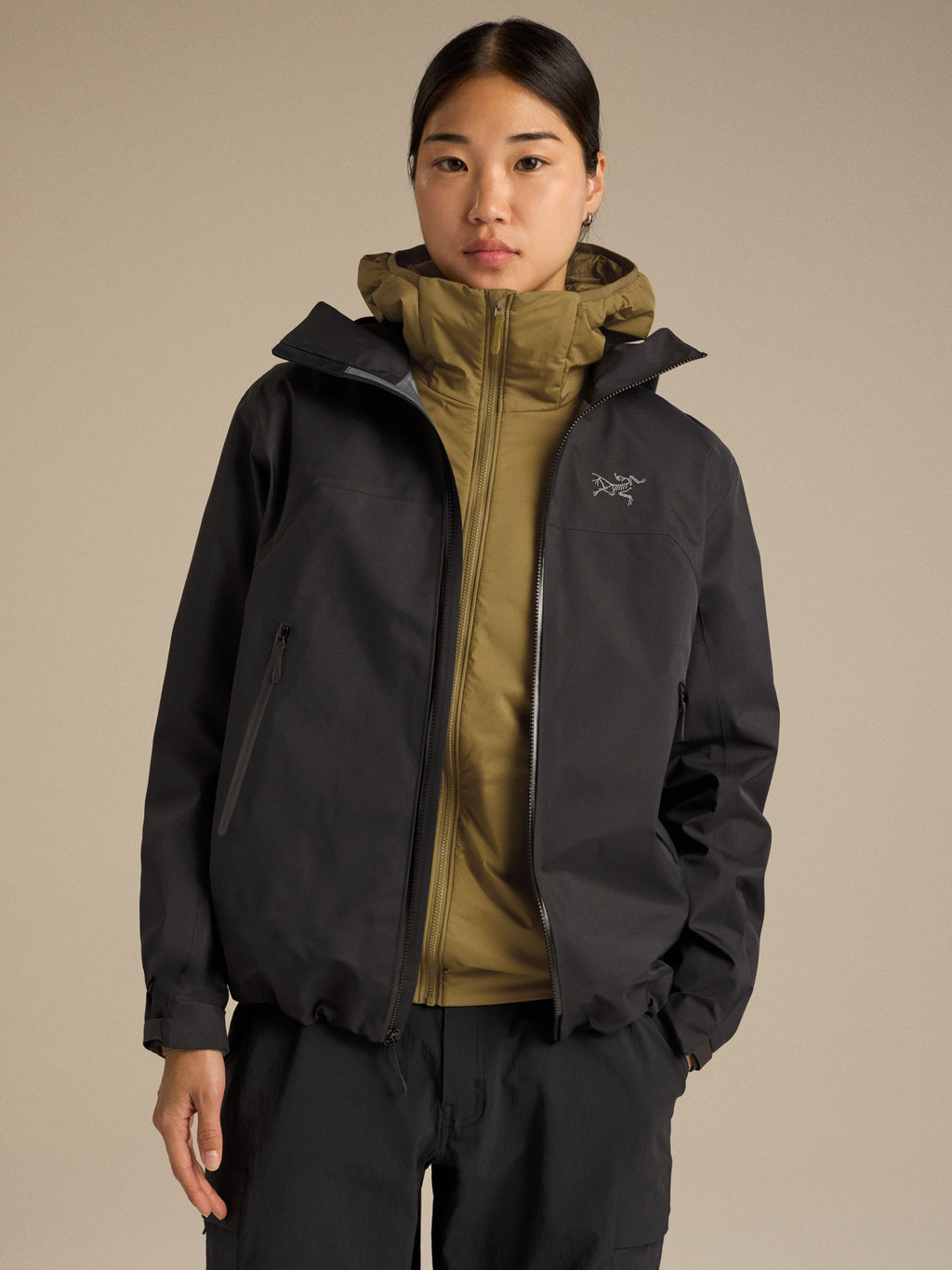 Atom Hoody Women's Bracken Detail 1