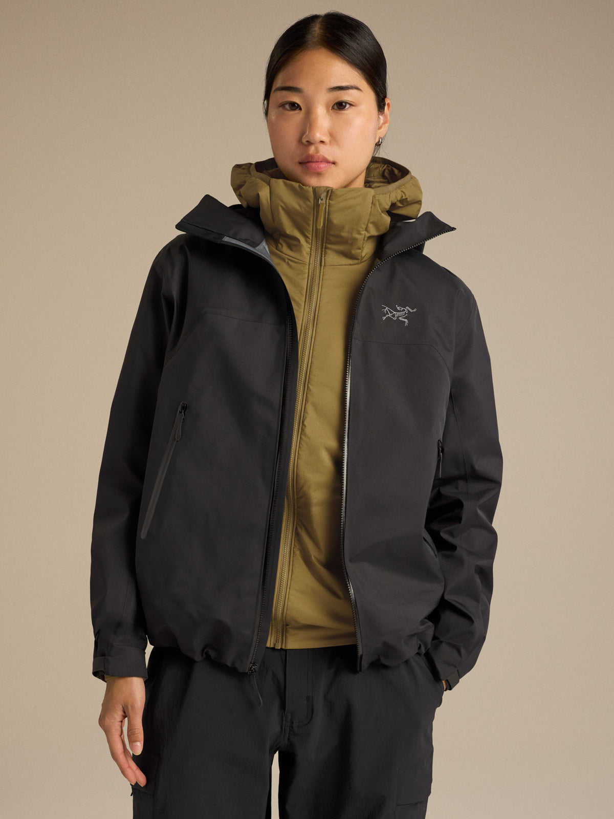 Atom Hoody Women's Bracken Detail 1