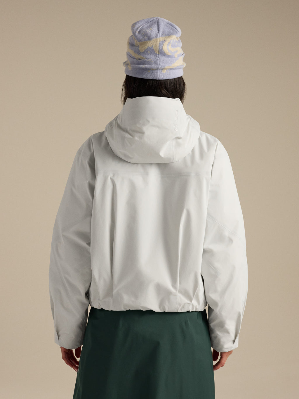 Altira Insulated Cropped Jacket Women's Arctic Silk Back View