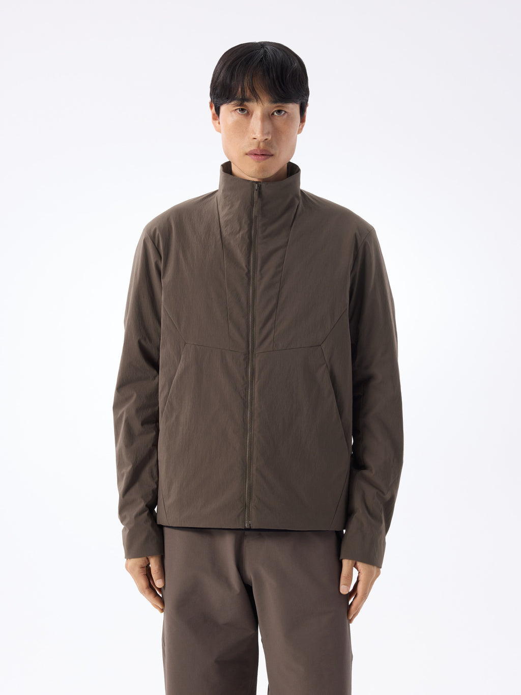 Mionn Insulated Jacket Sable Front View