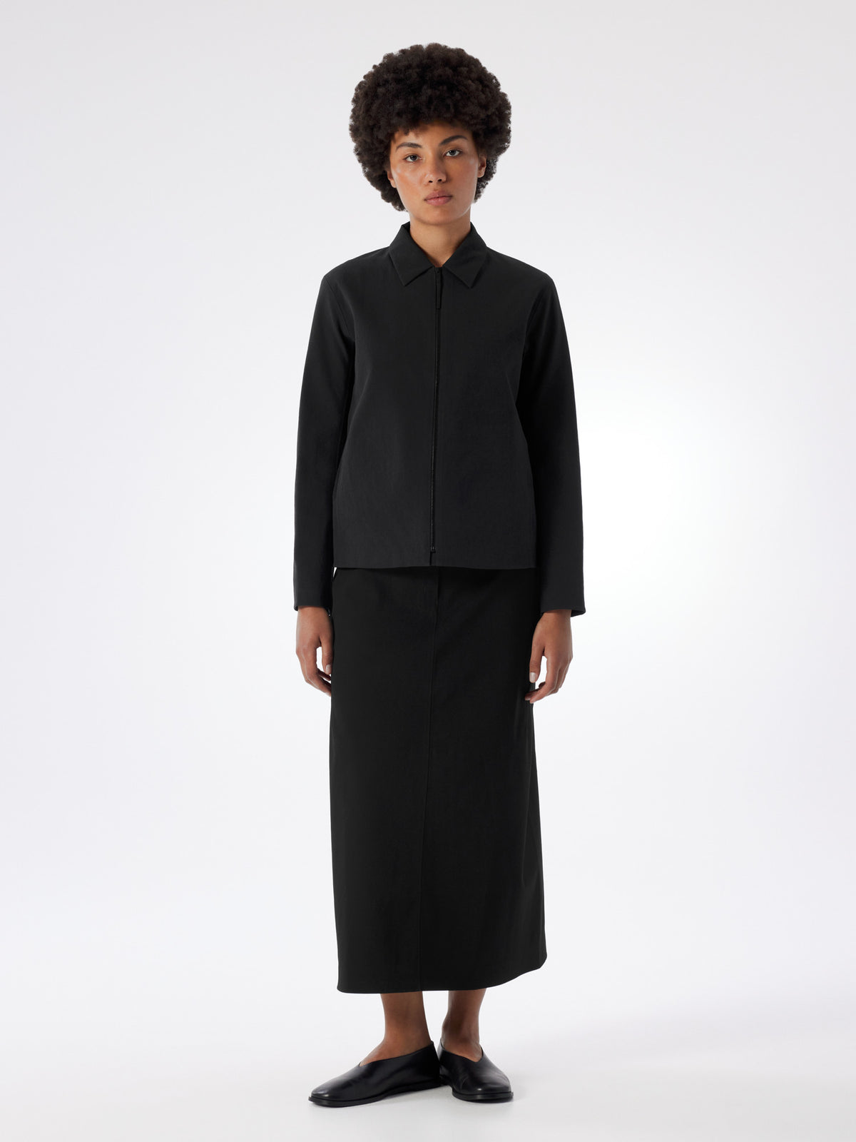 Limina Softshell Jacket Women's Black Full Body