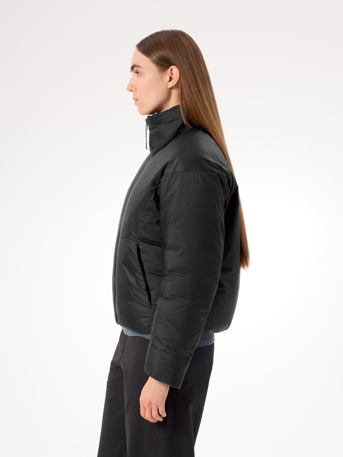 Conduit Down Jacket Women's Black Profile