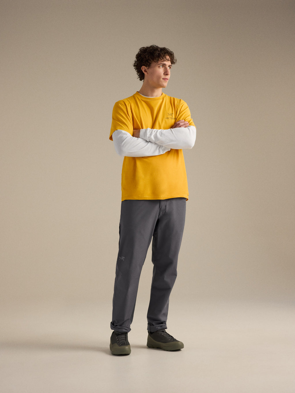 Kragg Cotton Pant Cloud Hover