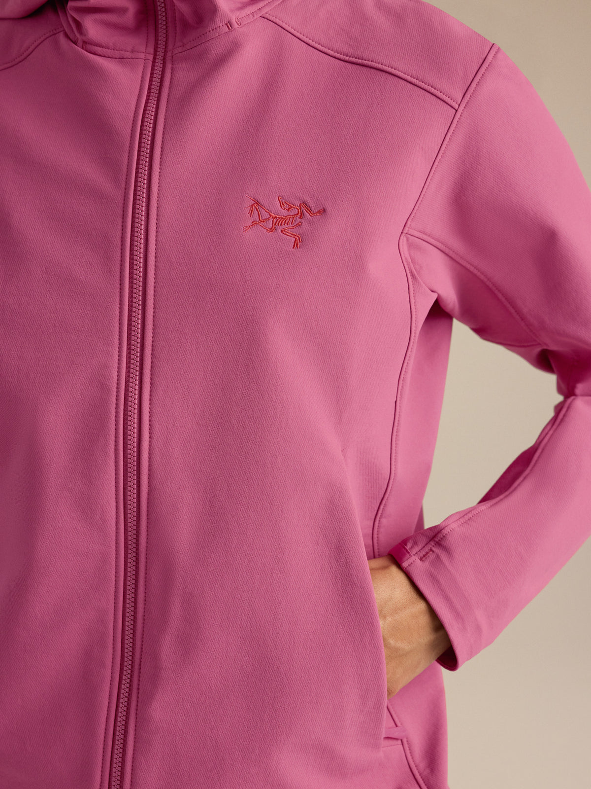 Gamma Hoody Women's Lt Renegade Fabric Detail
