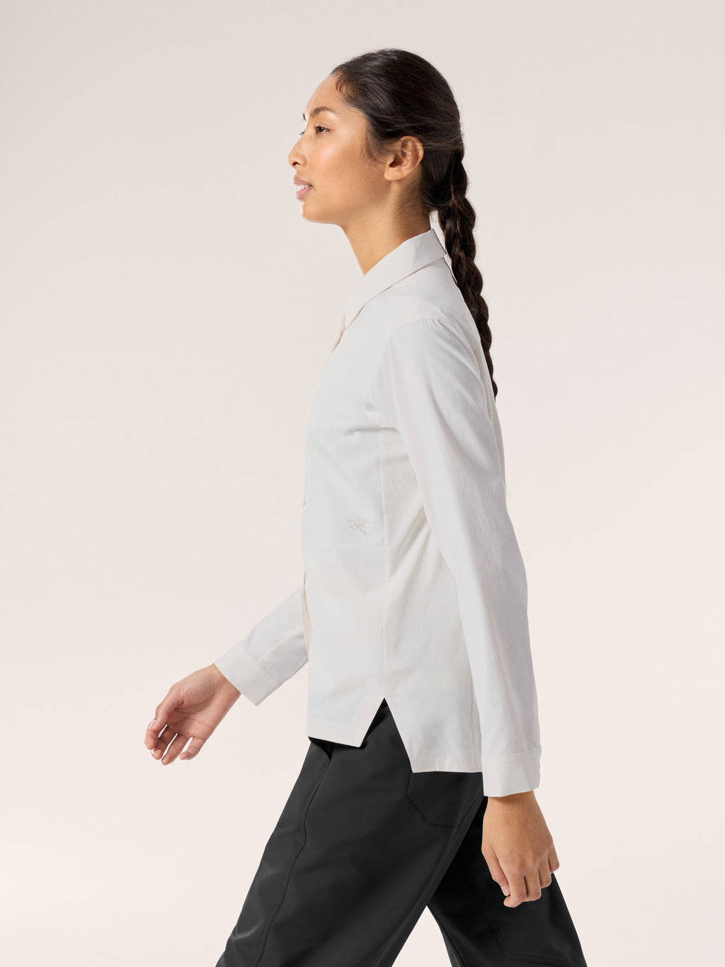 Sima Shirt LS Women's Arctic Silk Side View