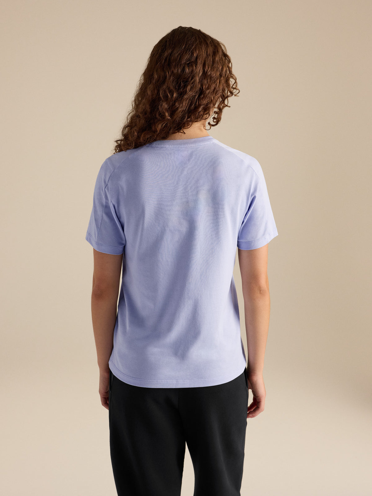 Kragg SL Cotton Heatmap Crew Shirt SS Women's Kasumi Back View