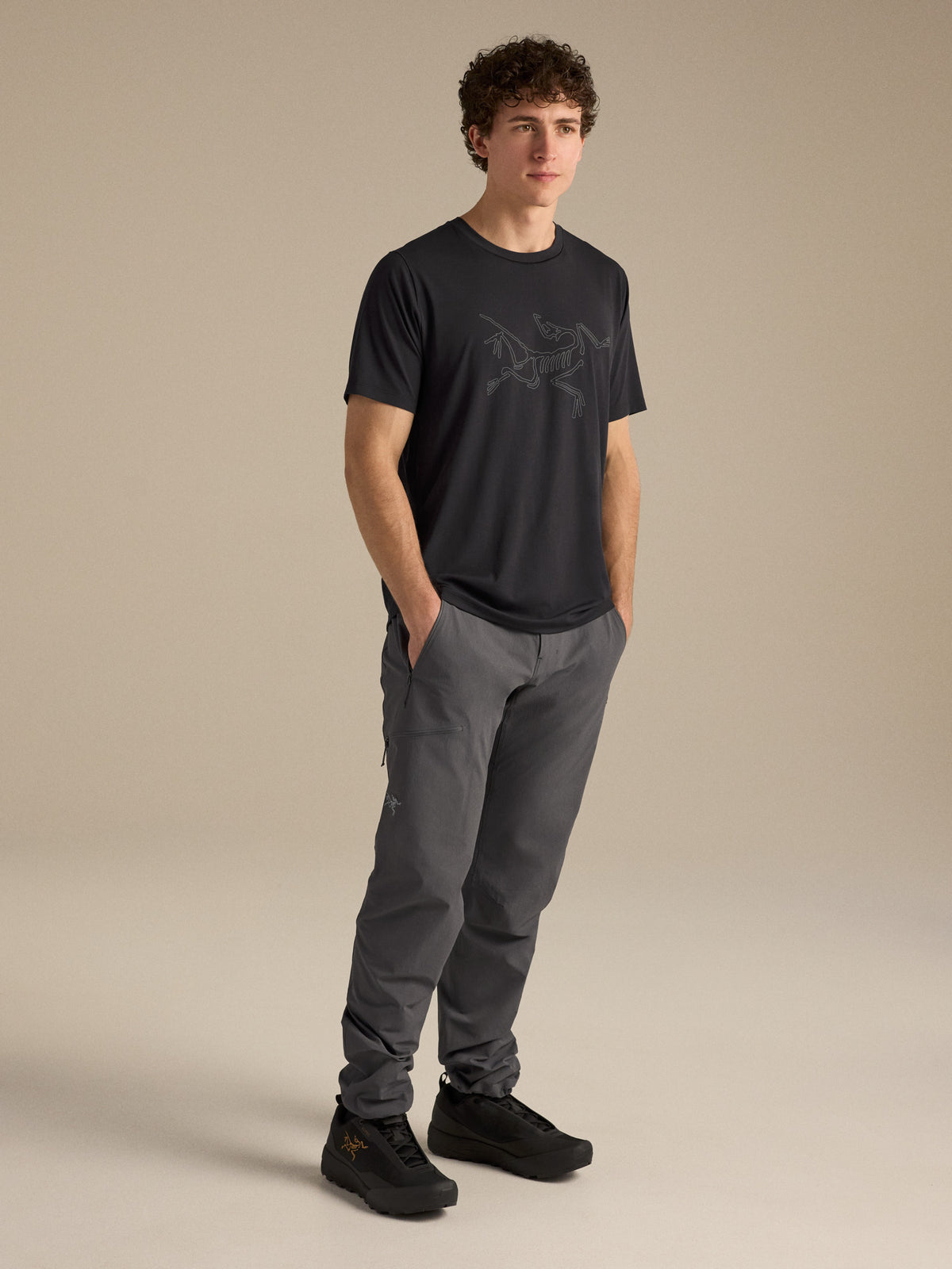 Cormac Logo Shirt SS Black Detail 1