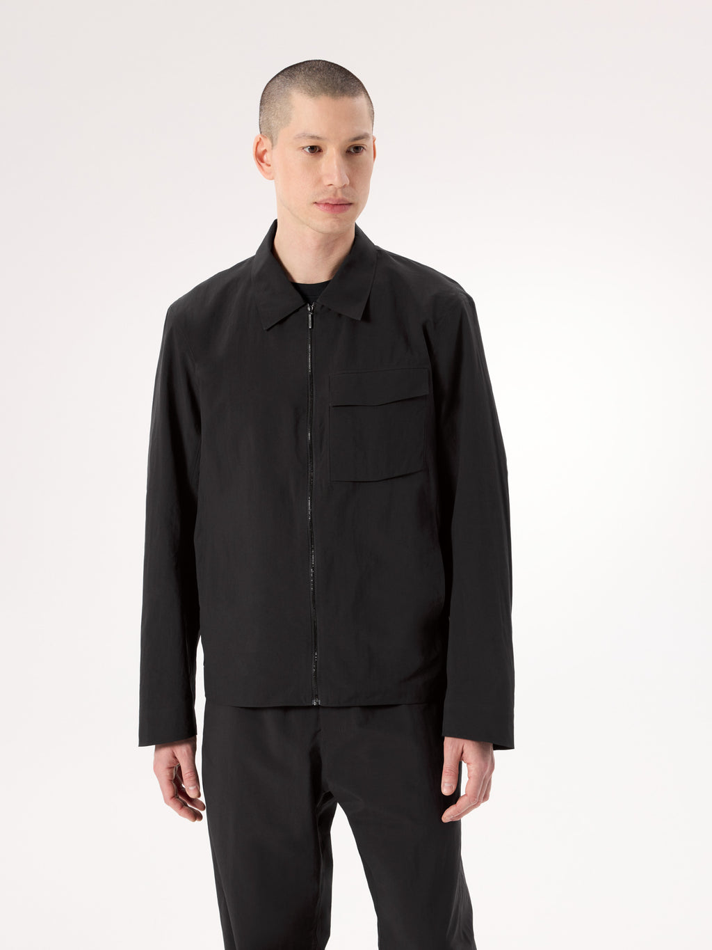 Spere SL Jacket Black Front View