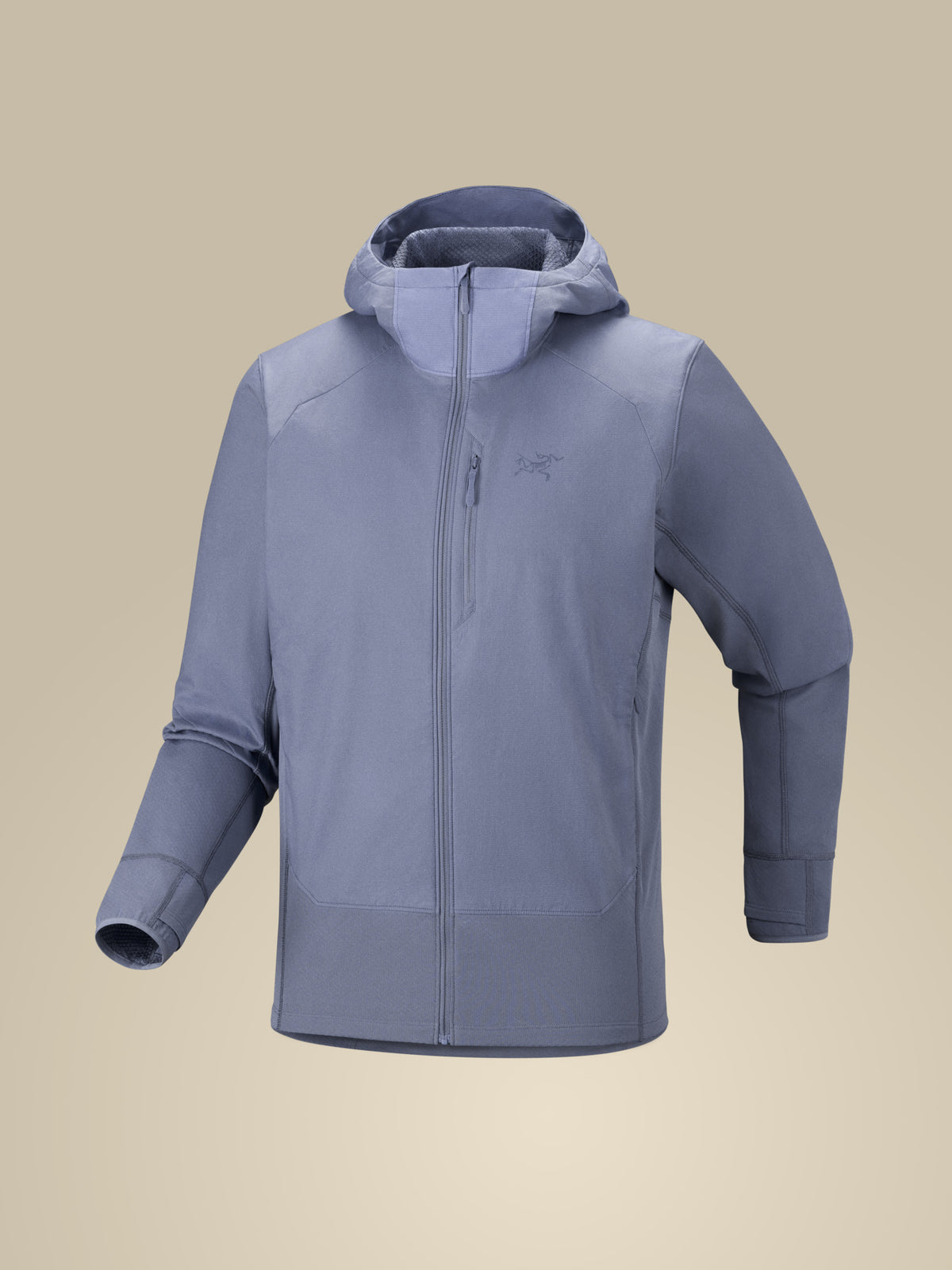 Delta Hybrid Hoody Stratus 