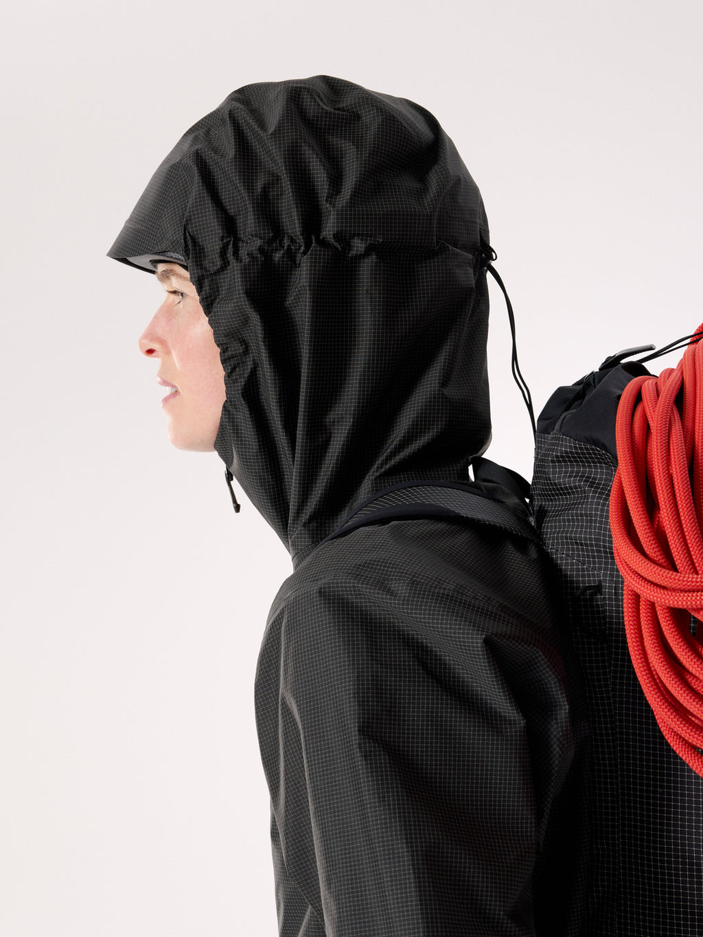 Alpha SL Anorak Women's Black Hood