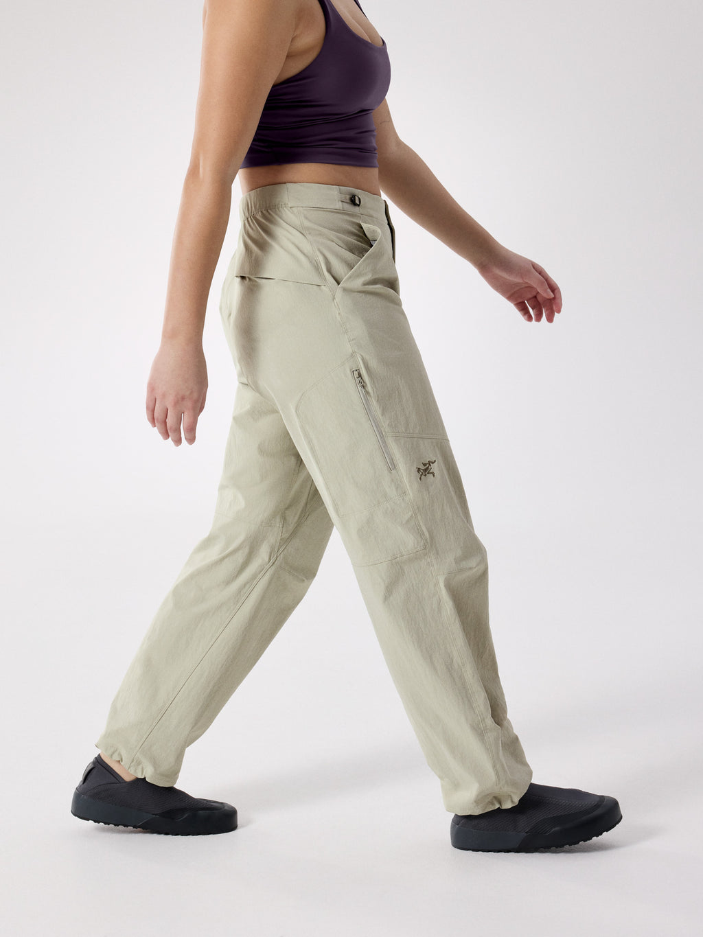 Clarkia Pant Wide Leg Women's Habitat Side View