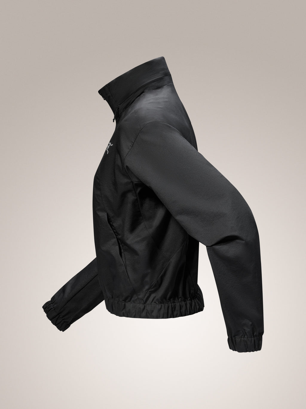 Naya Cropped Stowhood Jacket Women's Black Profile