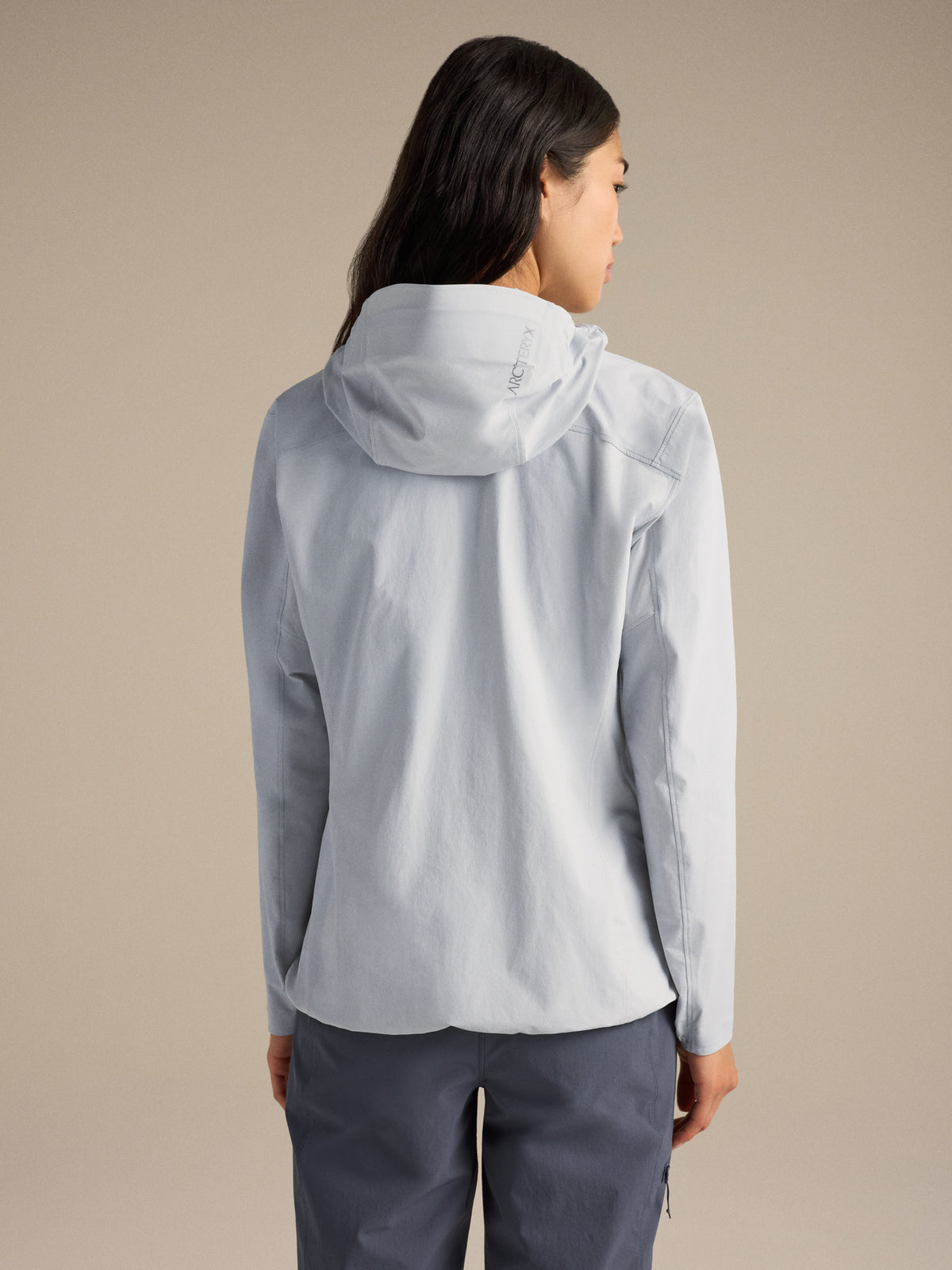 Gamma Lightweight Hoody Women's Atmos/Solitude Back View
