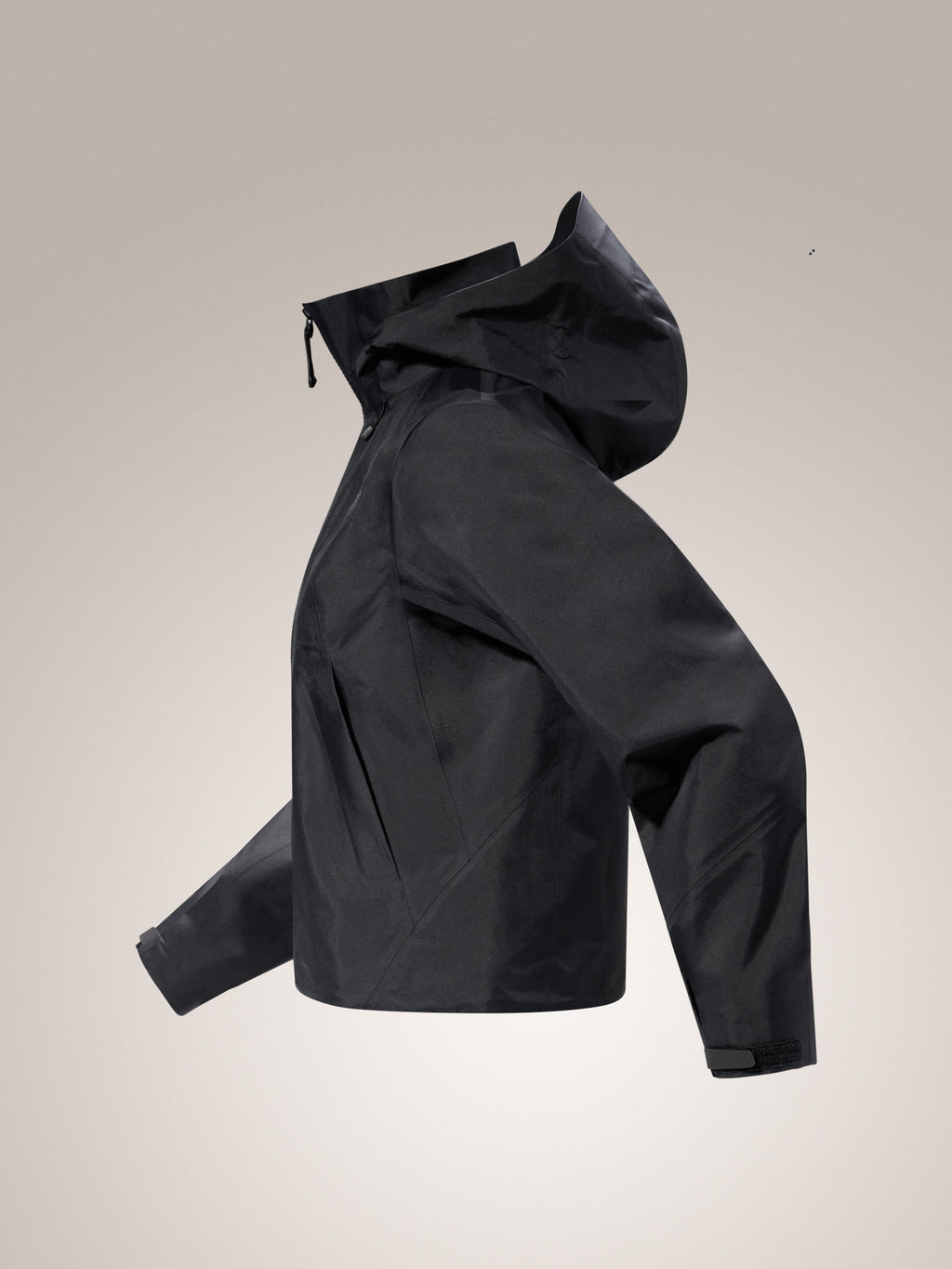 Naya Cropped Jacket Women's Black Profile