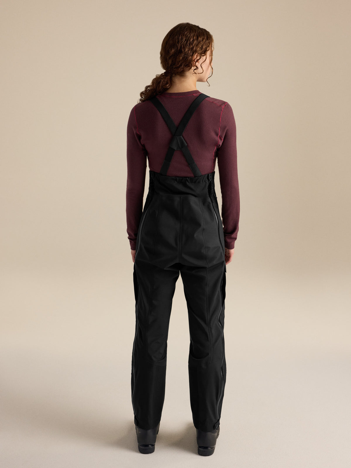 Alpha SV Bib Pant Women's Black Back View