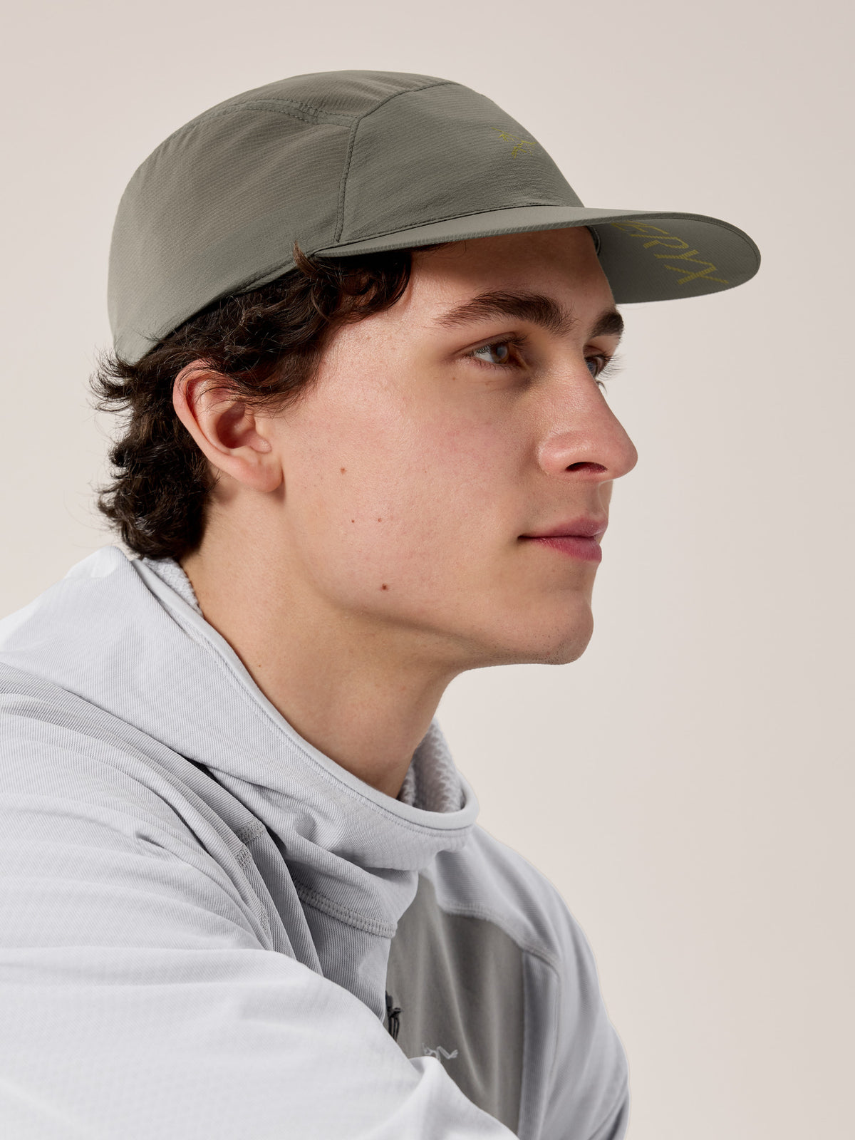 Aerios 5 Panel Cap Forage / Olive Moss Side View
