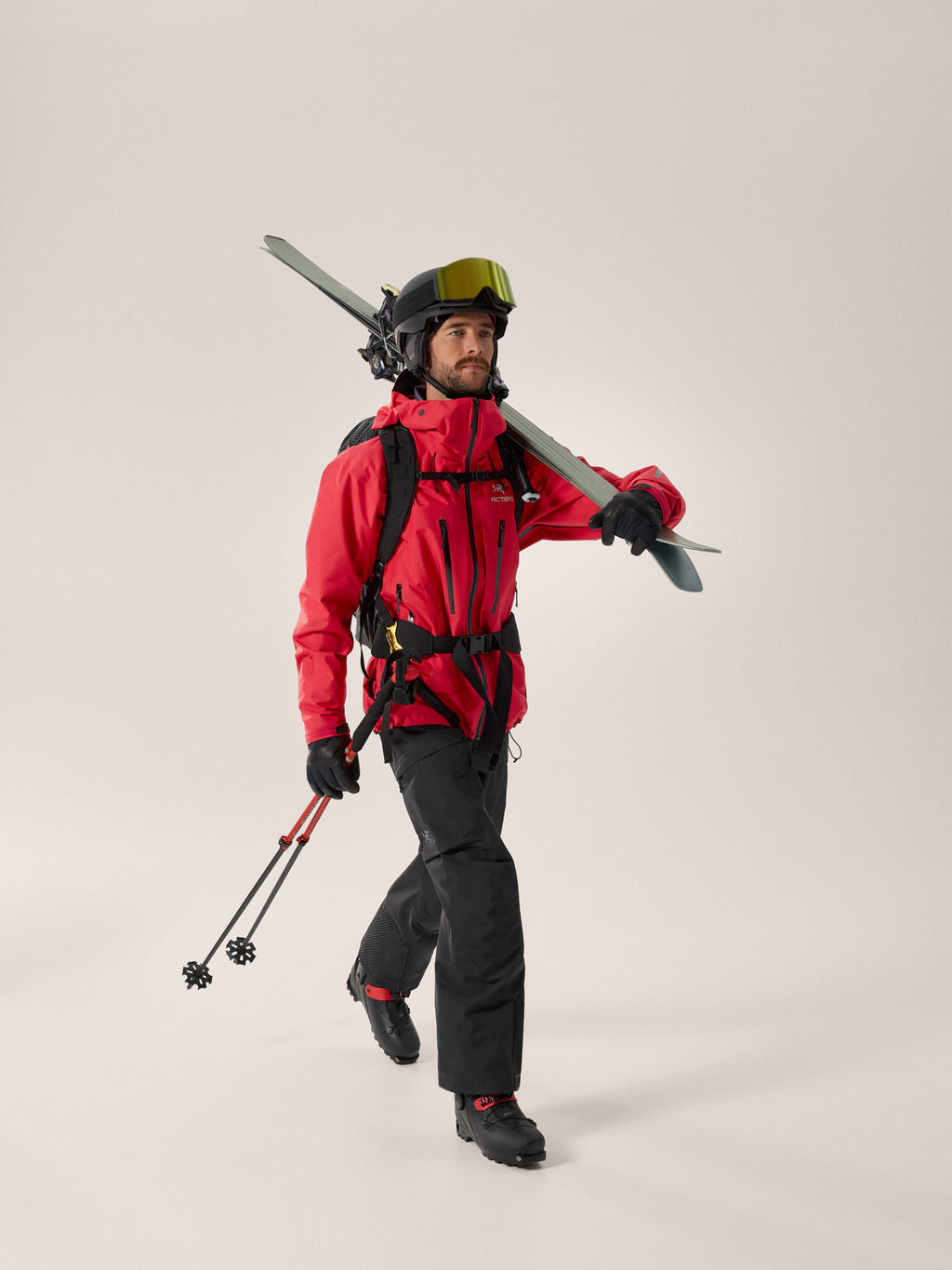 Ski Guide Pant Black Full Body